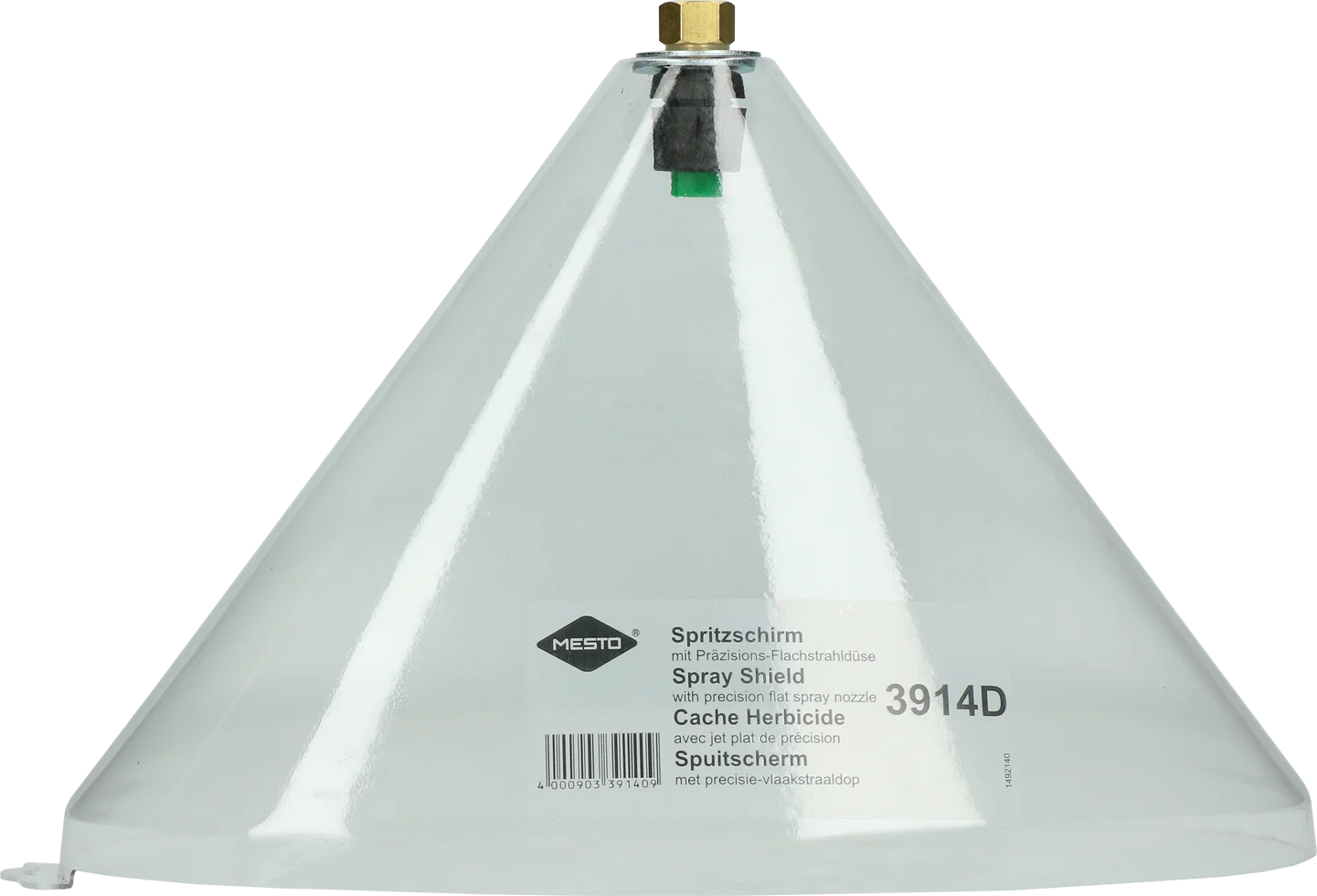 MEST470002.png Campana di protezione ovale da 30 cm con ugello a ventaglio piatto 80 a 015 – Mesto - immagine 1