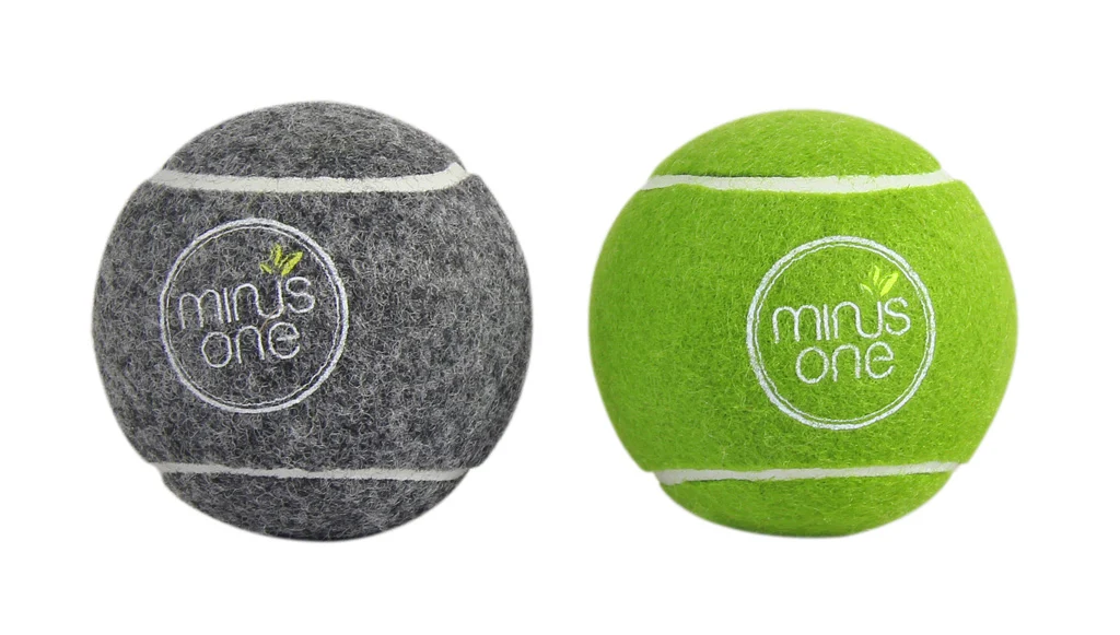 Palline da Tennis per Cani, Set da 6 – Minus One Bouncy Tennis Ball Dog Toys - immagine 2