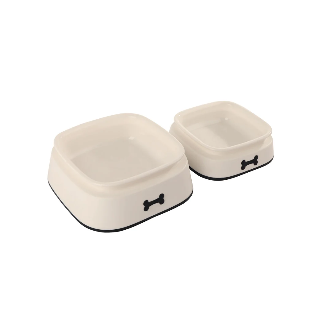 Ciotola per cibo e acqua per cani in plastica riciclata 950 ml – Minus One Dog Bowl L - immagine 1