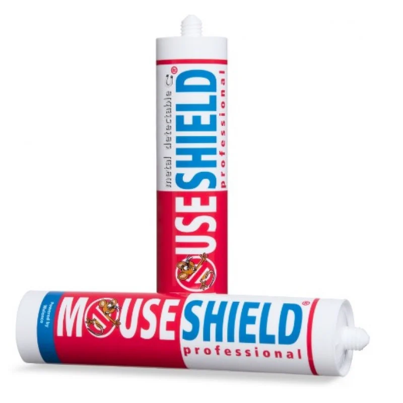 Pasta anti intrusione per topi e ratti con particelle metalliche in acciaio inox, ca. 300 ml – Mouseshield Metal Detectable - immagine 1