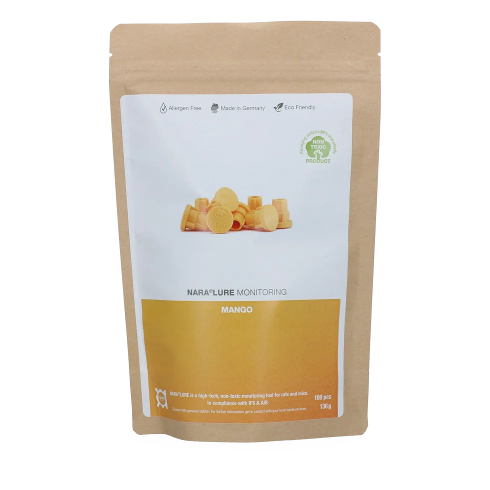 Esca in plastica al mango per topi e ratti, 100 pezzi – Nara Lure - immagine 1