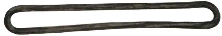 Cordino da collo in gomma per pecore, 25 cm
