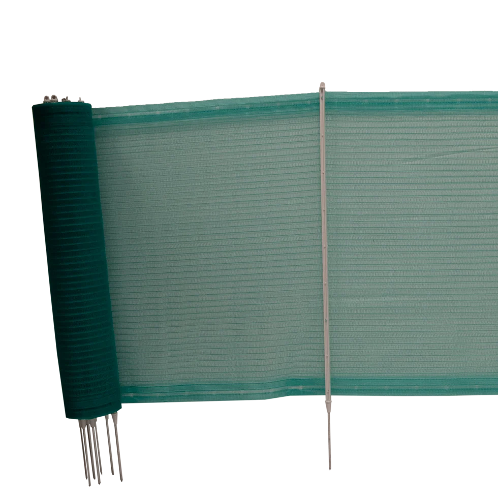 Rete di delimitazione per giardino con maglia da 0,5 cm, altezza 80 cm, 20 m – Euro-Netz universale - immagine 1