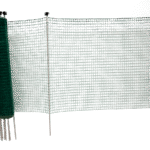 Rete divisoria per giardino con maglie da 2,5 a 3 cm, altezza 80 cm, 20 m – Euro-Netz