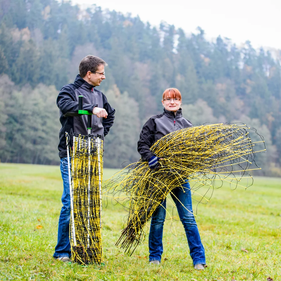 Avvolgitore per reti da pecore fino a 125 cm, con 1 manovella e 1 asta – Twist Butler - immagine 3
