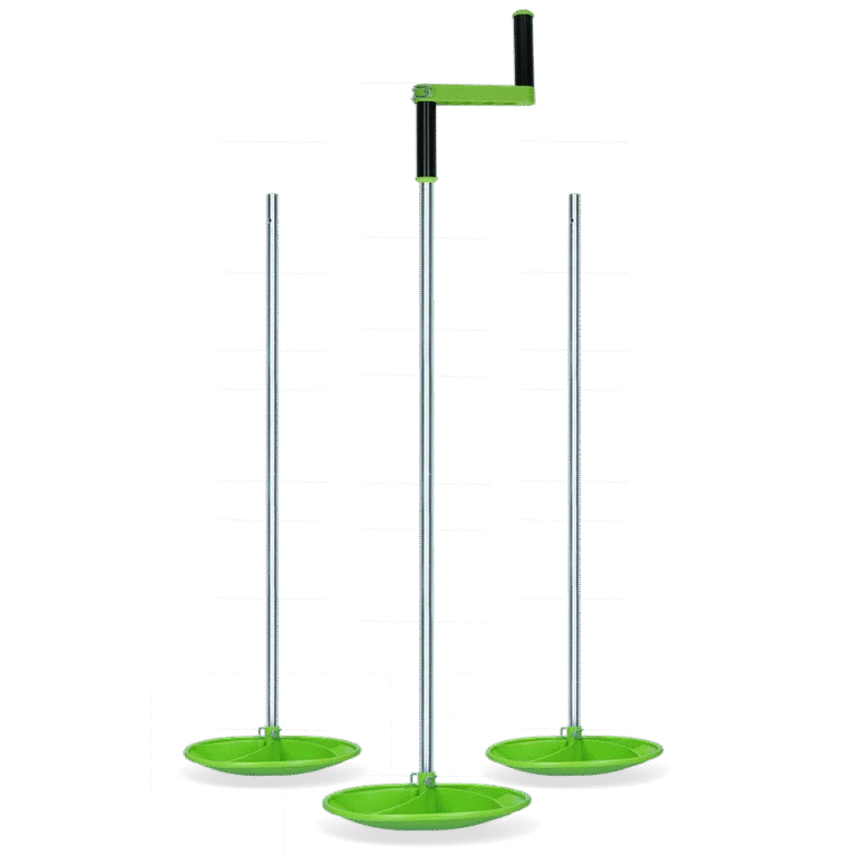 Avvolgitore per reti da pecore per recinzioni fino a 125 cm, 3 aste e 1 manovella – Twist Butler