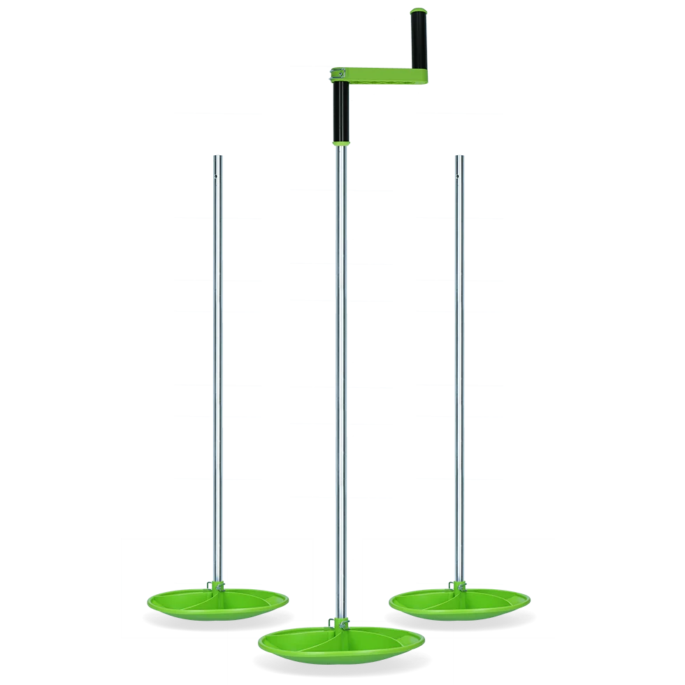 Avvolgitore per reti da pecore per recinzioni fino a 125 cm, 3 aste e 1 manovella – Twist Butler - immagine 1