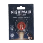 Luce di sicurezza per collare per cani, arancione, 2 modalità di illuminazione – Nightwalk Safety Light