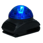 Luce di sicurezza per collare da cane, blu, 2 modalità di illuminazione – Nightwalk Safety Light - immagine 3