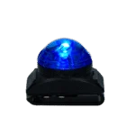 Luce di sicurezza per collare da cane, blu, 2 modalità di illuminazione – Nightwalk Safety Light - immagine 4