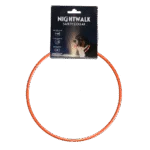 Collare luminoso ricaricabile per cani, arancione – Nightwalk Safety Collar