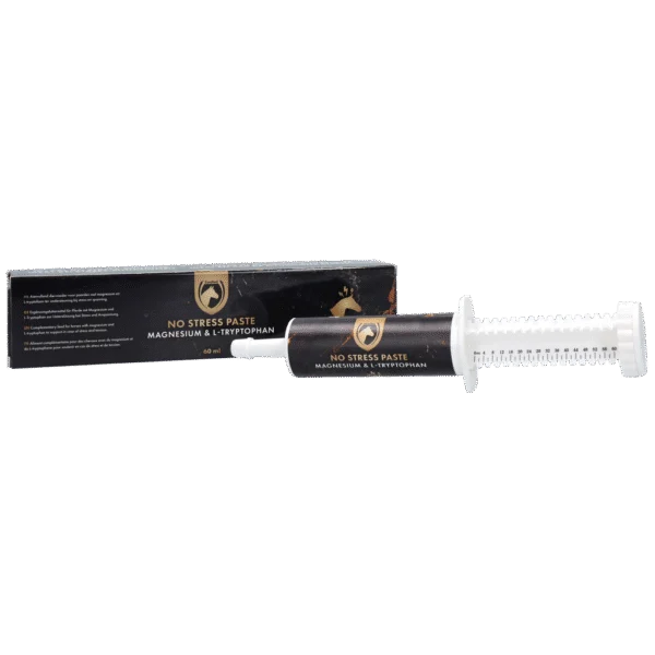 Pasta antistress per cavalli con L triptofano e magnesio, 60 ml – Excellent Horse No Stress Paste