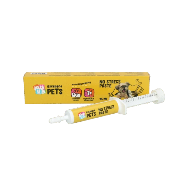 Pasta integrativa per cani e gatti nei momenti di stress, 15 ml – Excellent Pets No Stress Paste