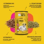 Integratore in polvere per cani e gatti contro lo stress, 250 g – Excellent Pets No Stress Mix - immagine 6