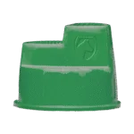Predellino con 3 gradini antiscivolo, verde, 53 cm – Excellent Horse