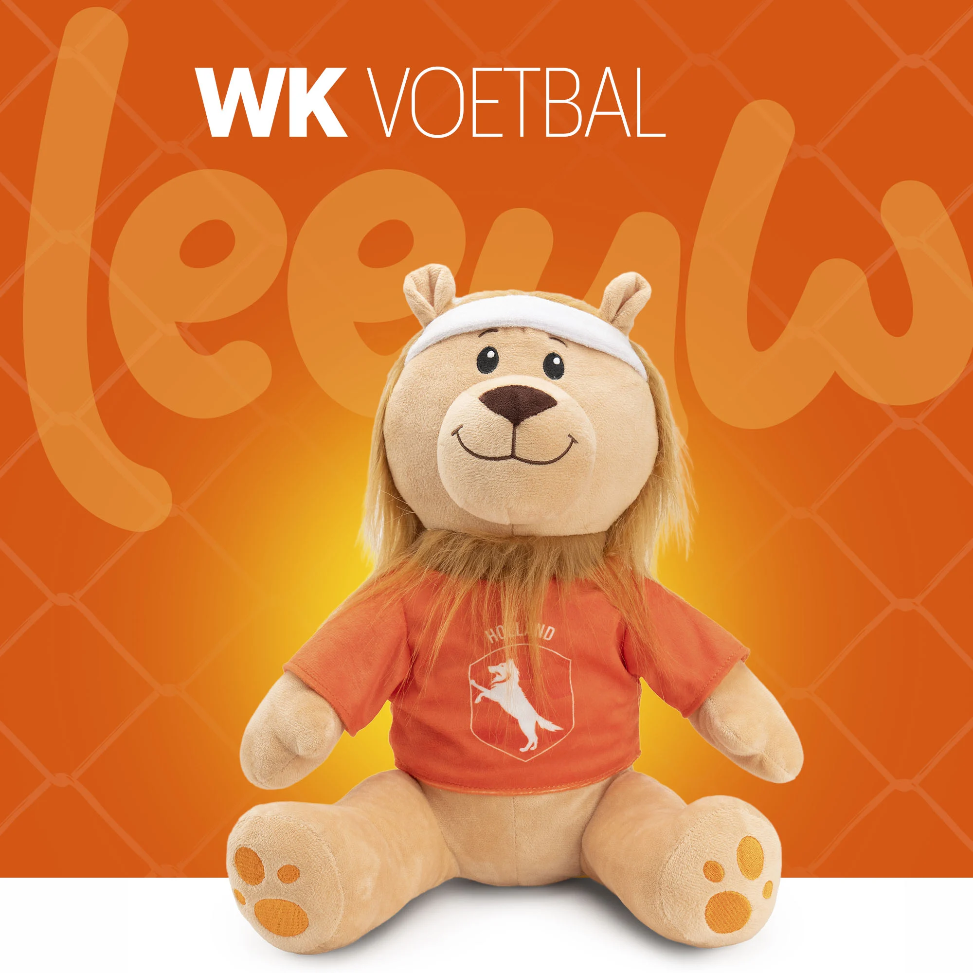 Peluche per cani Leone arancione, 34 cm – Holland Leone arancione L - immagine 2
