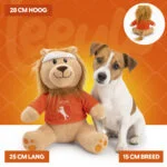 Peluche a forma di leone per cani, arancione, 28 cm – Holland Oranje Leeuw M - immagine 5