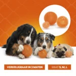 Palla per cani con punte morbide M – Holland Oranje Egelbal - immagine 6