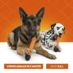 Bastoncino da riporto galleggiante con squeaker S 24 cm – Holland Oranje Apporteerstick - immagine 6