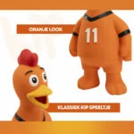 Gioco per cani in lattice a forma di gallina, arancione – Gallina WK - immagine 5