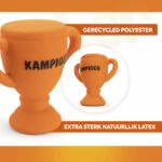 Giocattolo per cani a forma di coppa in lattice, arancione – Holland Coppa dei Mondiali - immagine 3