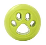 Palla dispenser per cani in TPE, verde, 6 x 6 cm – Outward Hound (Kyjen) Orbee-Tuff Nooks