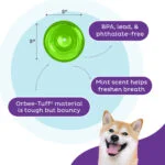Gioco per cani in TPE per snack – Outward Hound Orbee-Tuff Snoop - immagine 5