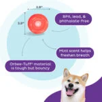 Gioco per cani con snack in TPE – Outward Hound Orbee-Tuff Snoop (Lil' Snoop) - immagine 5