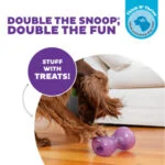 Gioco port snack per cani in TPE – Outward Hound Double Snoop - immagine 2