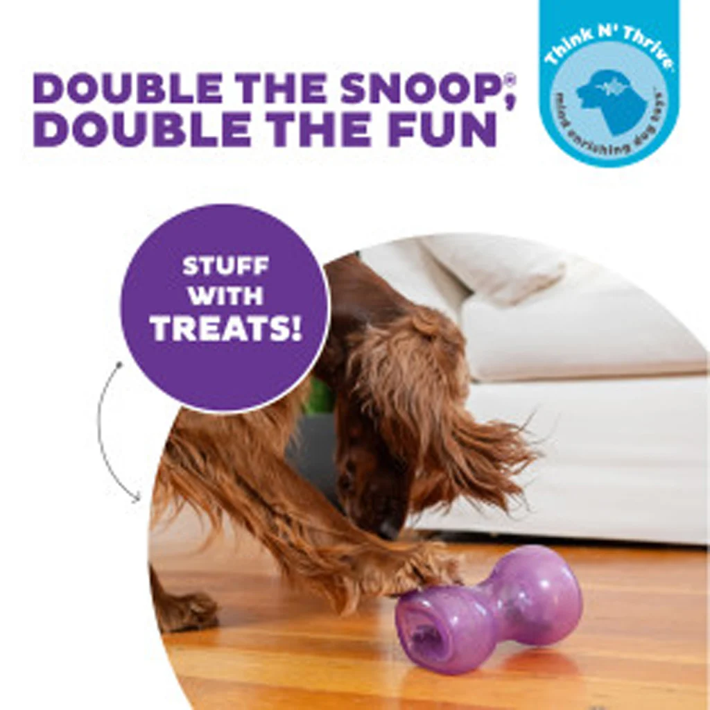 Gioco port snack per cani in TPE – Outward Hound Double Snoop - immagine 2