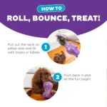 Gioco port snack per cani in TPE – Outward Hound Double Snoop - immagine 4