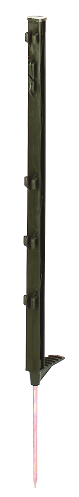 Paletto da inserire nel terreno in plastica, 75 cm, verde – ZoneGuard