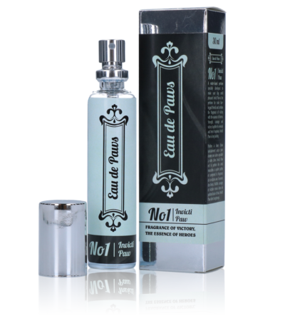Profumo per cani maschi con fragranza legnosa, 30 ml – Eau de Paws No1 Invicti Paw