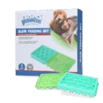 Set di ciotole anti ingozzamento con ventose – Pawise Slow Feeding Set