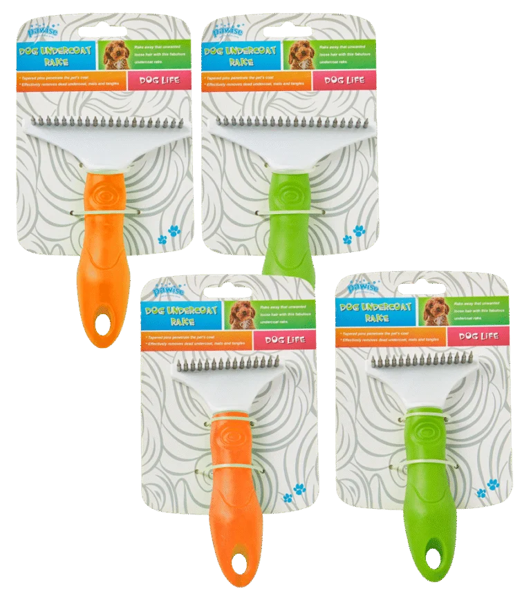 Pettine per il sottopelo dei cani, taglia L, 11 cm – Pawise