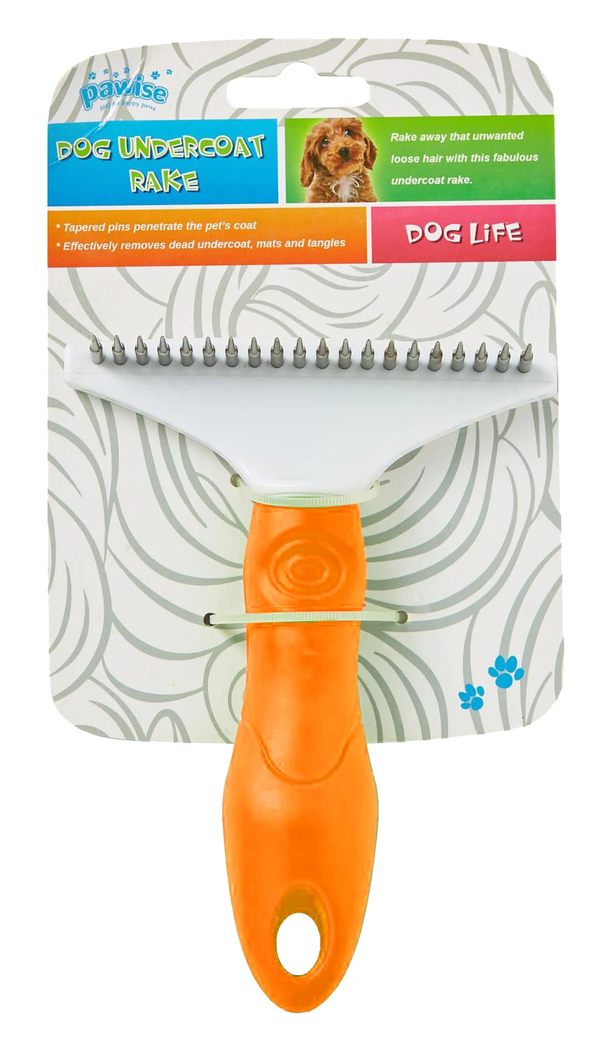 Pettine per il sottopelo dei cani, taglia L, 11 cm – Pawise - immagine 3
