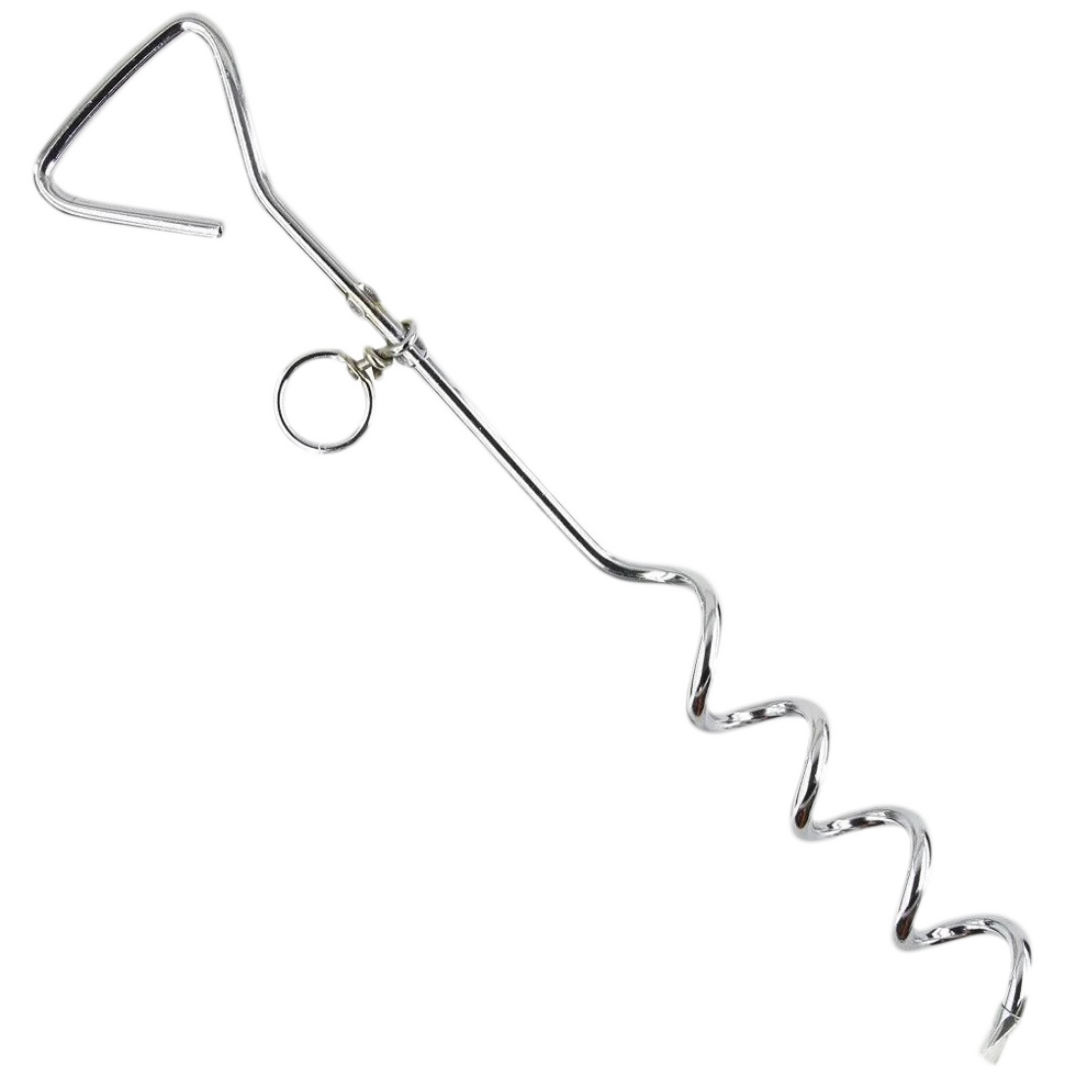 Picchetto a spirale per guinzaglio, 8 mm x 40 cm – Pawise - immagine 1
