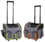 Trolley per cani di piccola taglia, fino a 7 kg, 37 x 27 x 33 cm – Pawise Pet Trolley Bag