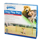 Recinto per cani pieghevole, 8 pannelli da 60 x 60 cm – Pawise Dog Play Pen S