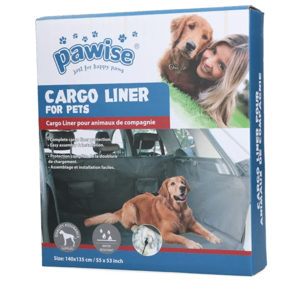 Copertura per bagagliaio per cani idrorepellente, 140 x 135 cm – Pawise Cargo Liner for Pets