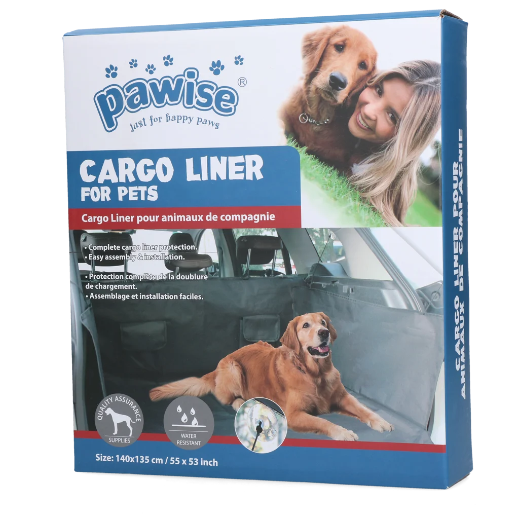 PAWI12584.png Copertura per bagagliaio per cani idrorepellente, 140 x 135 cm – Pawise Cargo Liner for Pets - immagine 1