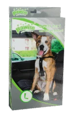 Cintura di sicurezza per auto con pettorina per cani, circonferenza da 70 a 90 cm – Pawise Safety Belt L - immagine 2