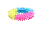 Anello per cani dai colori arcobaleno – Pawise Rainbow World Ring S