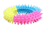 Anello da gioco per cani nei colori dell'arcobaleno – Pawise Rainbow World Ring L