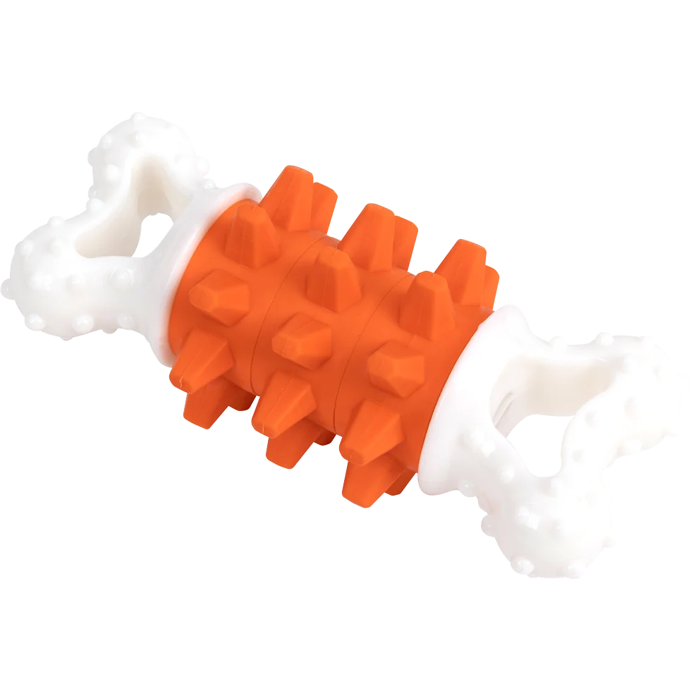 Osso gioco per cani con suono, colori assortiti – Pawise Giggle Toy Bone - immagine 1