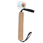 Rullo da riporto in juta con anelli 25 cm – Pawise Jute Biting Roll