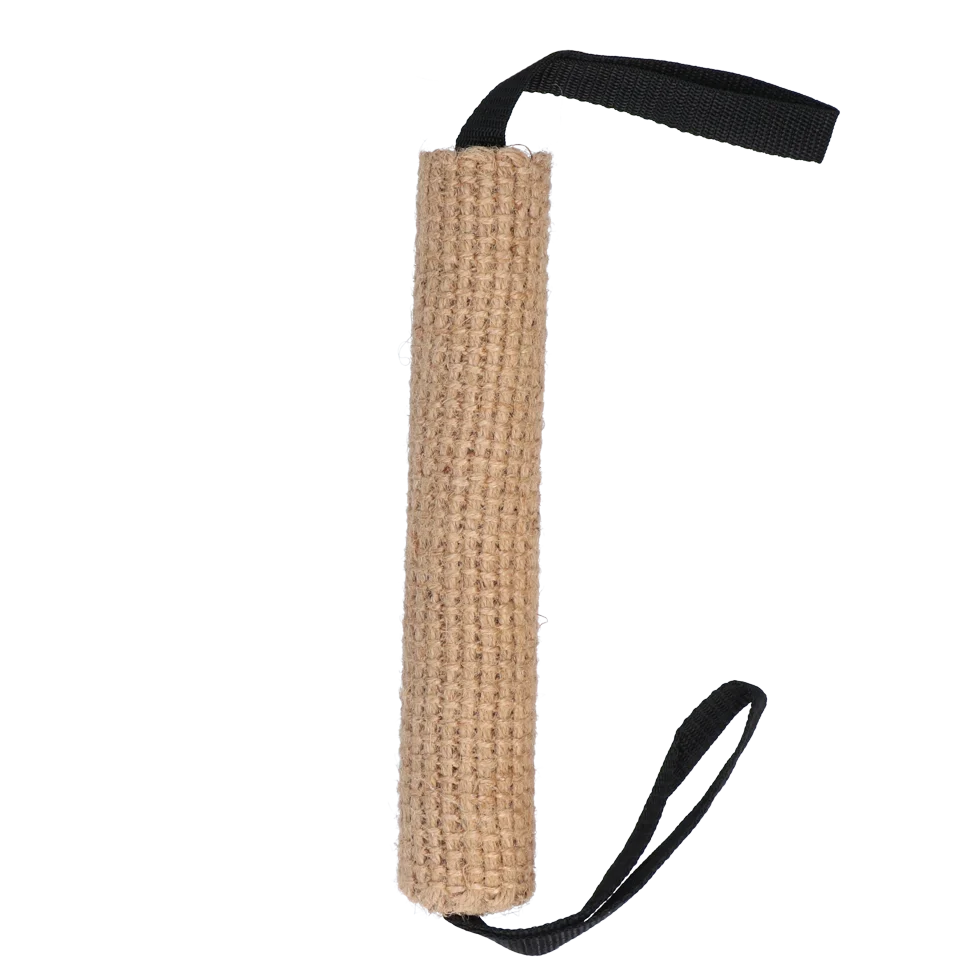 Rullo da riporto in juta con anelli 25 cm – Pawise Jute Biting Roll - immagine 2
