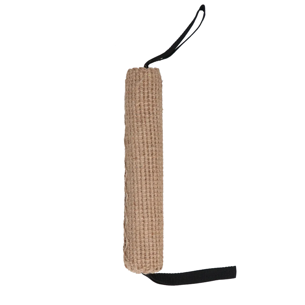 Rullo da riporto in iuta con maniglie, 32 cm – Pawise Jute Biting Roll - immagine 2