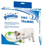 Puzzle per cani con cassetti, 27,5 x 4 cm – Pawise Level 2 Spinning Feeder