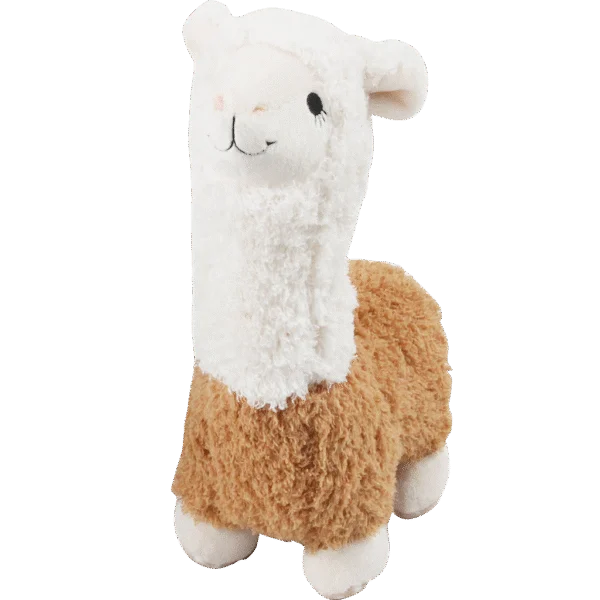 Peluche per cani a forma di alpaca con squeaker, assortito – Pawise Alpaca Doll